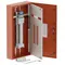 Single chassis, apex, 48 Pole,160A Isolator Twin,6 Modules,orange,1200x600x200mm