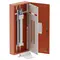 Single chassis, apex, 72Pole, 200A MCCB Twin, 6 Modules, orange, 1400x600x200mm