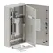 DB, apex+, 24Pole, 160A MCCB Twin,8 Mod+26 Mod, grey,1000x600x200mm