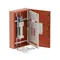DB, apex+, 24Pole, 160A MCCB Twin,8 Mod+26 Mod,orange,1000x600x200mm