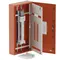DB, apex+, 24/18Pole, 200A MCCB Twin, 8 Modules, orange, 1200x600x200mm