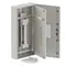 DB, apex+, 30/12Pole, 250A Direct Twin, 8 Modules, grey, 1200x600x200mm