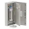 Split chassis, apex+, 48Pole, 160A Isolator Twin, 6 Modules, grey,1200x600x200mm
