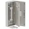 DB, apex+, 36/18Pole, 160A MCCB Twin, 8 Modules, grey, 1400x600x200mm