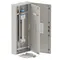 DB, apex+, 42/12Pole,250A Isolator Twin, 8 Modules, grey, 1400x600x200mm