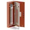 DB, apex+, 48/42Pole,200A MCCB Twin, 8 Modules, orange, 1600x600x200mm