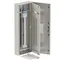 DB, apex+, 48/42Pole,250A Isolator Twin, 8 Modules, grey, 1600x600x200mm