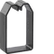 Cable retaining clip made of PVC for LKG 75x50mm black