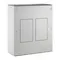 Enclosure, T-OFF range, FUSE 2*250A suits, IP20, RAL7035