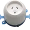 Accessory 10A round E surface socket