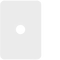 Allure 1 Gang Switch Cover MW