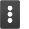 Allure 3 Gang Switch Cover MB