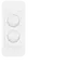 Allure Architrave 2 gang  MW