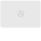 Allure 1 Gang IP44 Plate Horiz MW