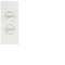 FIN Architrave 2 gang MW