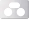 Silhouette 2G socket cover AL