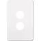Silhouette 2G switch cover MW