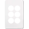 Silhouette 6G switch cover MW