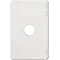 Silhouette 1G switch plate, no mech MW