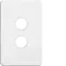 Silhouette 2G switch plate, no mech