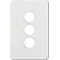 Silhouette 3G switch plate, no mech MW