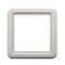 EURO VALVE TRIM PLATE WHITE