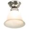 16cm Bell Shaped Alabaster Glass DIY Batten Fix