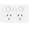 Double Power Point with Wi-Fi Extender