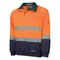 Arc flash Two Tone Water Repellent Fleece Jumper HRC2 10.6cal/cm2 – Bool [ ARC-FLEECE2-B-BW2350T1-ON-S ]