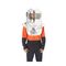 Aluminised Aramid Hood with Clear Visor – Glo-Safe [ FURN-HOOD-GS ]