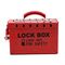 Group Lockout Lock Box 13 Hole – Volt Safety [ LOCKOUT-BOX13-NW-R ]