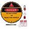 60cm Steering Wheel Lockout Cover Kit – Volt Safety [ LOCKOUT-SW-60-K ]