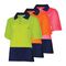 Womens Recycled Short Sleeve Hi-vis Polo Shirt – Bool [ POLO-B-TSW2415-ON-14 ]