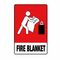 Fire Blanket location sign – LI-ion Fire Solution [ SIGN-L-SLFBRA ]
