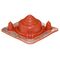 FLASHING #1, SOLAR 5-55mm PIPE 139 x 139mm BASE, RED PREM