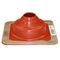 FLASHING #2A, 50-70mm PIPE 178 x 178mm BASE, RED PREM