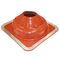 FLASHING #5, 100-200mm PIPE 310 x 310mm BASE, RED PREM