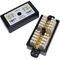 CAT6 INLINE COUPLER PUNCH DOWN, BLACK