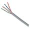 CABLE, CAT6 UTP SOLID, 250MHz 23AWG 4 PAIR, RED, 305m