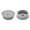 DESK GROMMET, 80mm GREY (10)