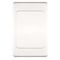 WALL PLATE, BLANK, WHITE