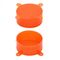 DISPOSABLE CONDUIT LID PVC ORANGE (20)