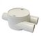 JUNCTION BOX PVC 20mm, 3 WAY TANGENTIAL Y SHALLOW GREY (10)