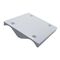 CORRUGATED MOUNTING BLOCK LIGHT GREY, 122mm X 122mm