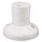 BATTEN LAMP HOLDER, WHITE SMALL BASE (10)
