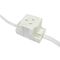 PLUG BASE SOCKET, SINGLE SELF TERMINATING, (10)