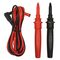 TEST LEADS, FUSED 1000V 11A 2mm PROBE, 1.5m