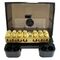 COVERED NEUTRAL LINK - 7 x 16mm2 TUNNELS 100A, BLACK