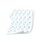 SHEET LABELS, WRAP, LAMINATED POLY, WHITE, 41 x 42mm [1008]