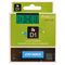 D1 STANDARD TAPE BLACK ON GREEN,19mm x 7m